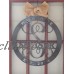 20" Welcome Name Sign-Circle Monogram-Front Door Decor-Welcome Sign-DS1049   222229728533